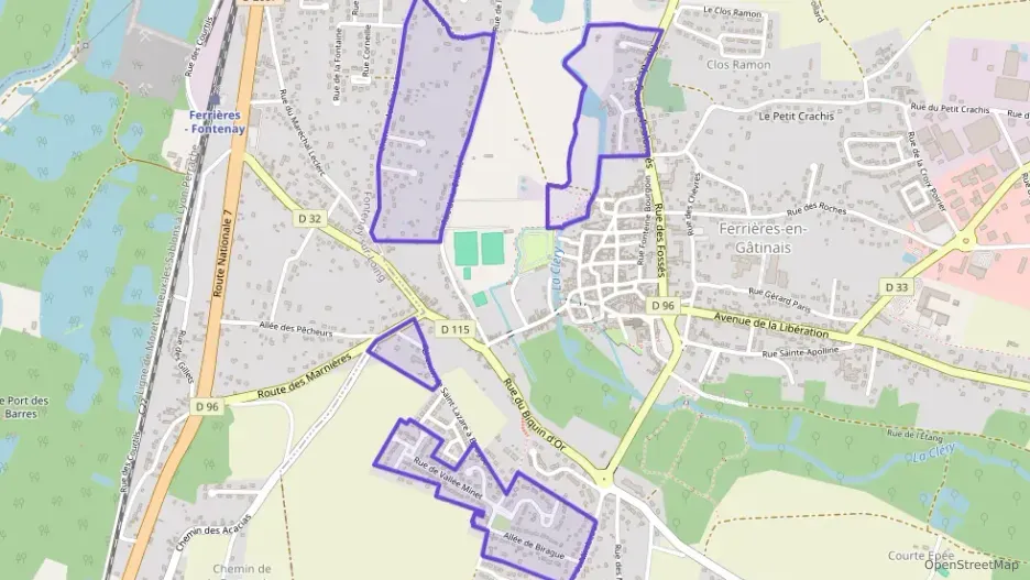 Maison 71 m² trois pièces à vendre à Ferrières-en-Gâtinais