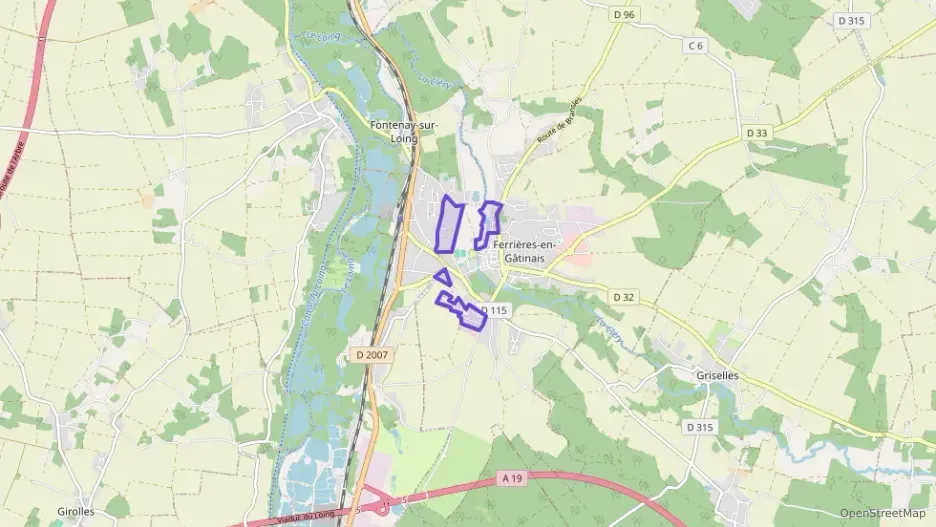 Maison 71 m² trois pièces à vendre à Ferrières-en-Gâtinais