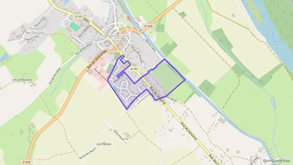 Maison 68 m² trois pièces à vendre à Beaulieu-sur-Loire