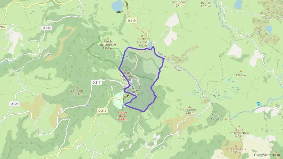 Maison 112 m² quatre pièces à vendre à Prades-d`Aubrac