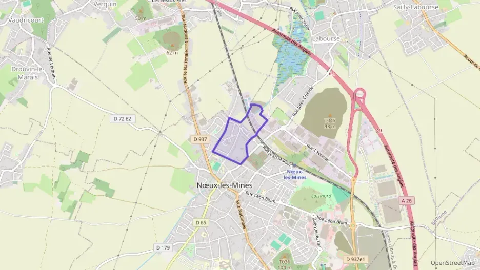 Maison 93 m² cinq pièces à vendre à Nœux-les-Mines