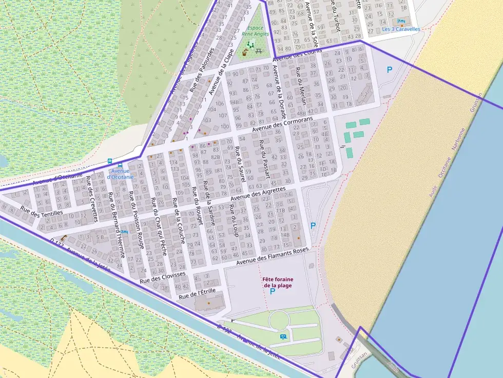 Maison 89 m² quatre pièces à vendre à Gruissan