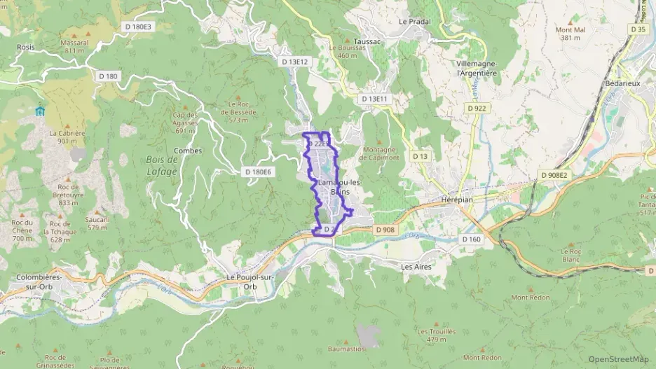 Maison 100 m² quatre pièces à vendre à Lamalou-les-Bains