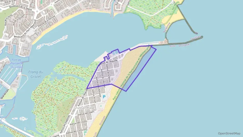 Maison 43 m² cinq pièces à vendre à Gruissan