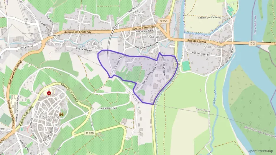 Maison 64 m² quatre pièces à vendre à Saint-Satur