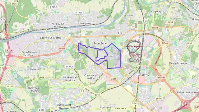 Maison 90 m² 5 pièces à vendre à Montévrain