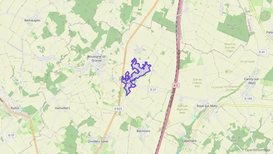 Maison 61 m² trois pièces à vendre à Conchy-les-Pots