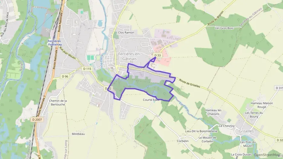 Maison 99 m² cinq pièces à vendre à Ferrières-en-Gâtinais