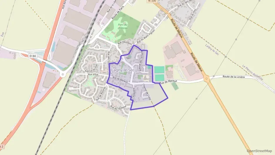 Maison 89 m² quatre pièces à vendre à Lagny-le-Sec