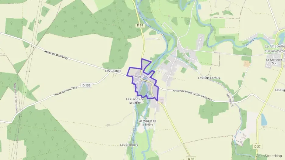 Maison 94 m² quatre pièces à vendre à Montbouy Maison 94 m² quatre pièces à vendre à Montbouy