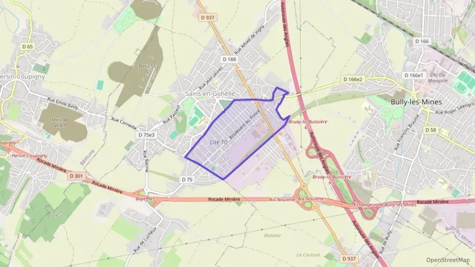 Maison 79 m² quatre pièces à vendre à Sains-en-Gohelle