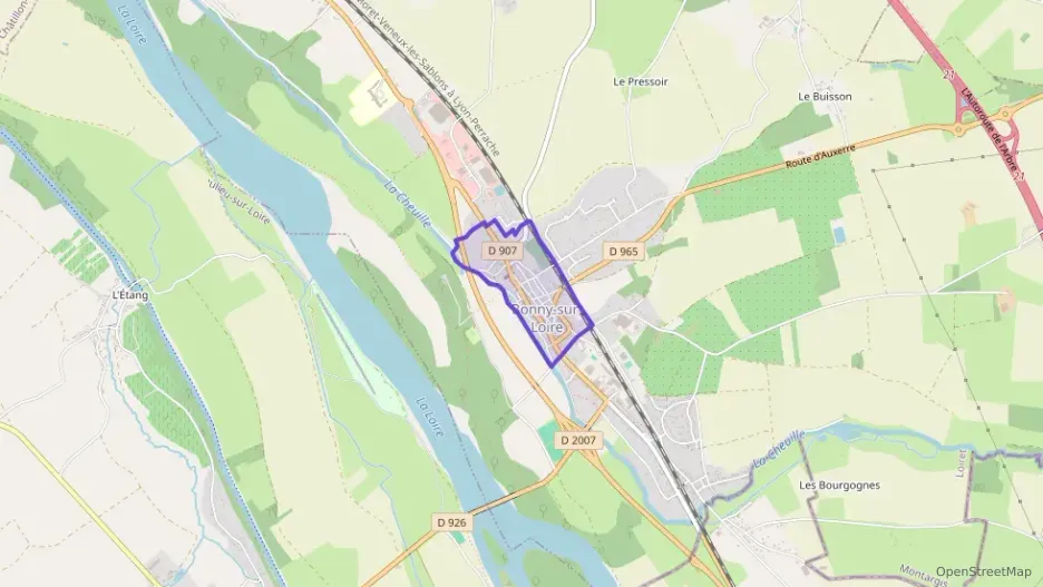 Maison 71 m² cinq pièces à vendre à Bonny-sur-Loire