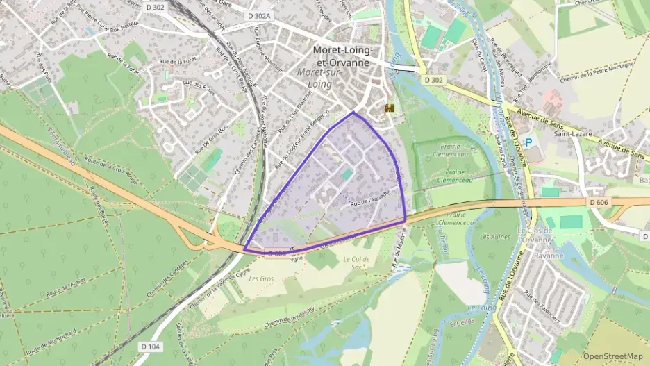 Maison 90 m² trois pièces à vendre à Moret-Loing-et-Orvanne