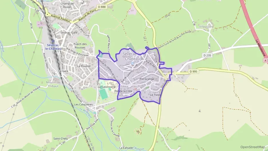 Maison 127 m² cinq pièces à vendre à Sévérac d`Aveyron