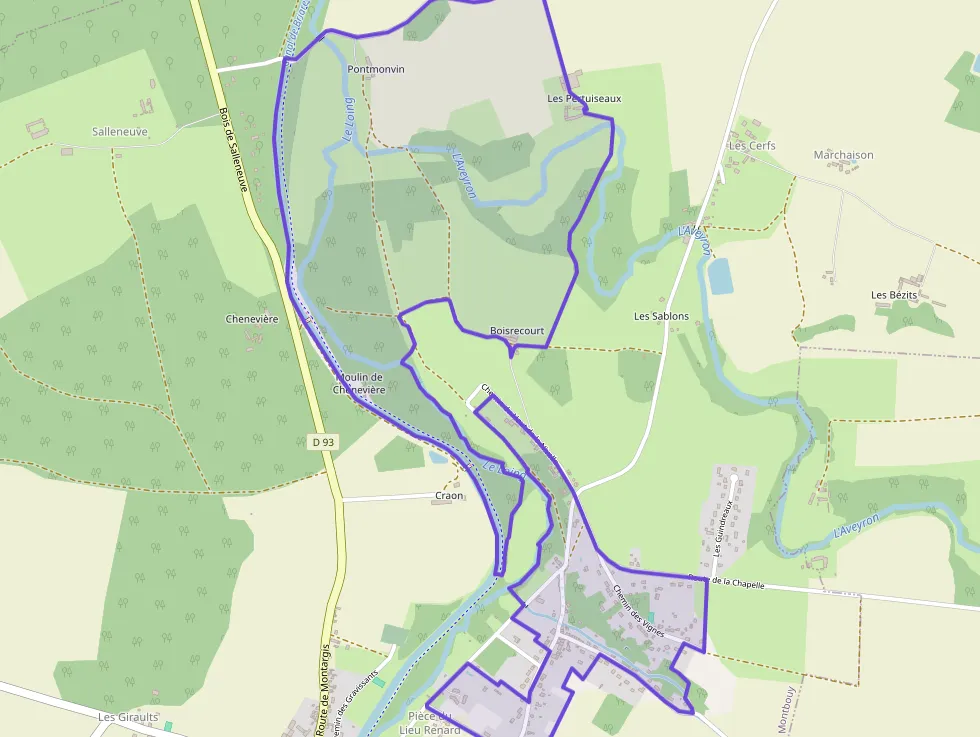 Maison 89 m² quatre pièces à vendre à Montbouy