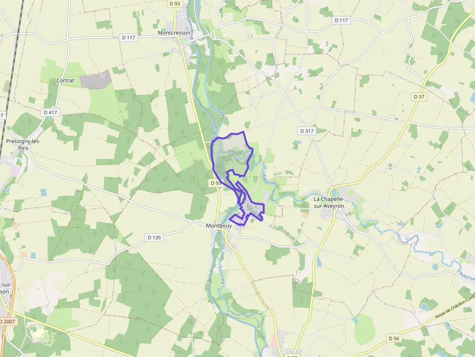 Maison 89 m² quatre pièces à vendre à Montbouy