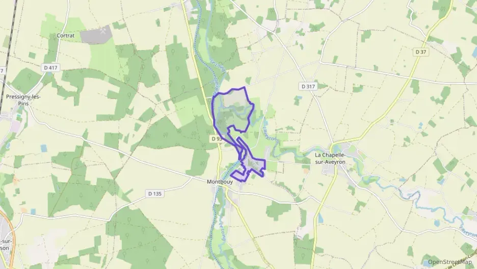 Maison 89 m² quatre pièces à vendre à Montbouy Maison 89 m² quatre pièces à vendre à Montbouy