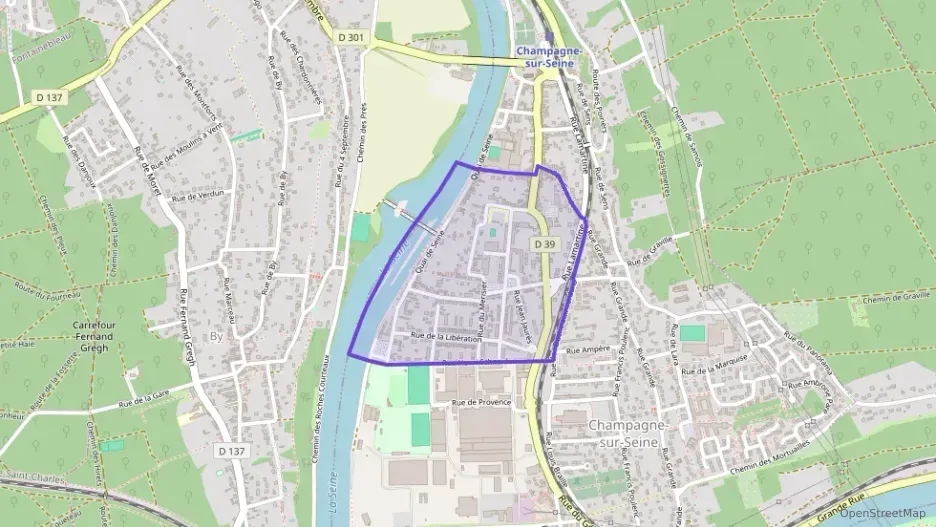 Maison 66 m² quatre pièces à vendre à Champagne-sur-Seine