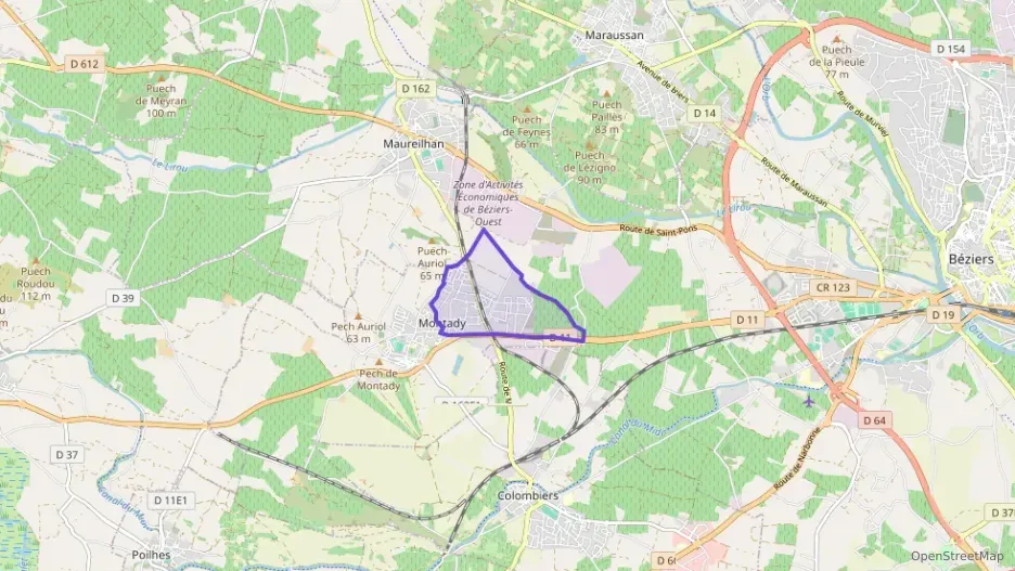 Maison 116 m² quatre pièces à vendre à Montady