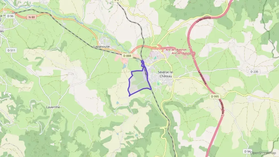 Maison 97 m² trois pièces à vendre à Sévérac d`Aveyron
