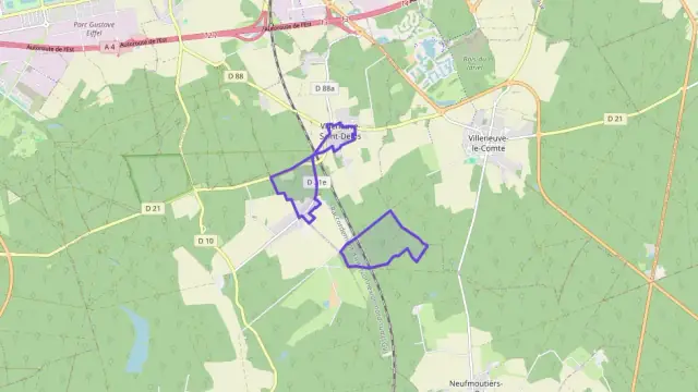 Maison 142 m² quatre pièces à vendre à Villeneuve-Saint-Denis