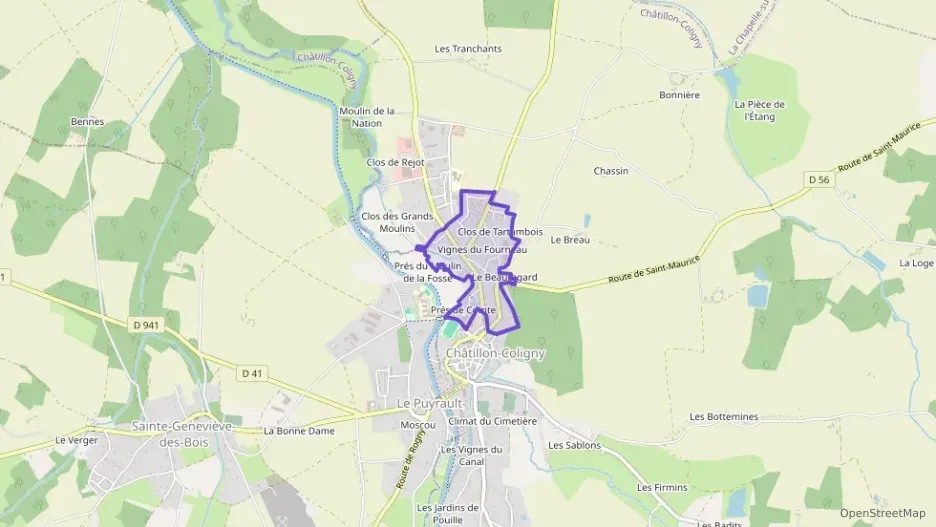 Maison 66 m² trois pièces à vendre à Châtillon-Coligny