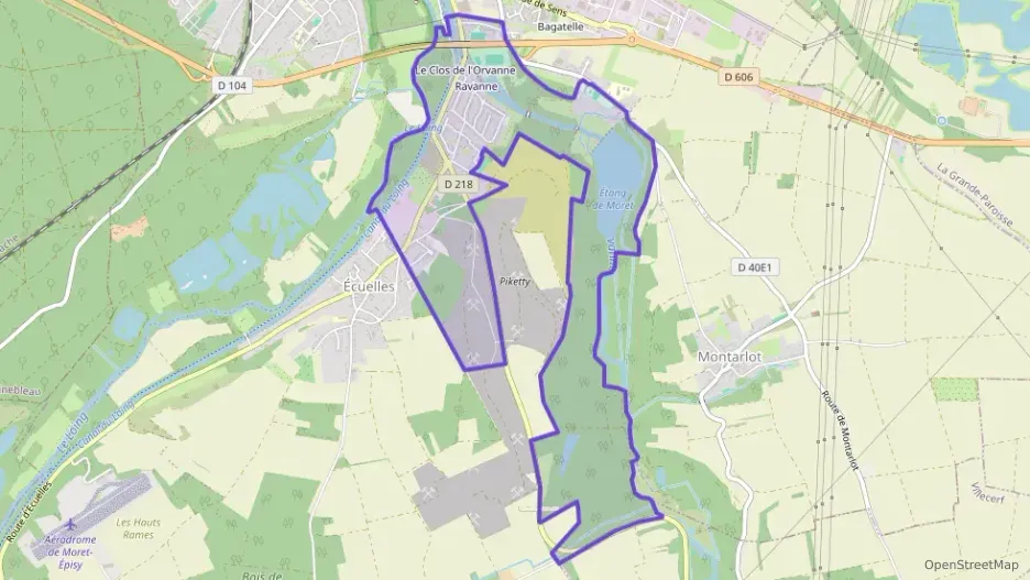 Maison 90 m² trois pièces à vendre à Moret-Loing-et-Orvanne