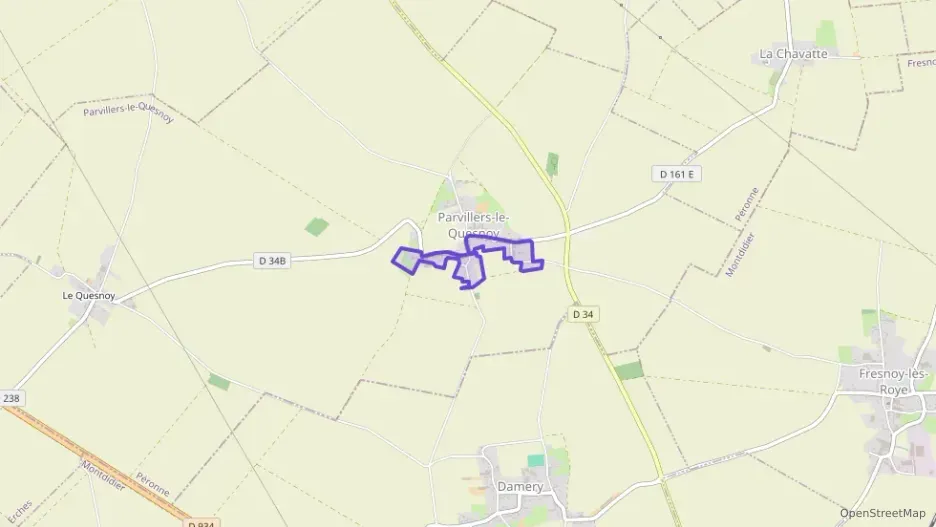 Maison 70 m² quatre pièces à vendre à Parvillers-le-Quesnoy Maison 70 m² quatre pièces à vendre à Parvillers-le-Quesnoy