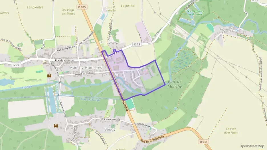 Maison 128 m² six pièces à vendre à Monchy-Humières Maison 128 m² six pièces à vendre à Monchy-Humières