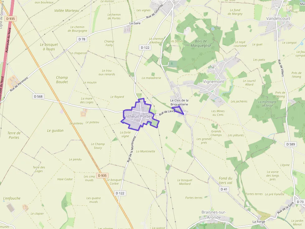 Maison 100 m² 5 pièces à vendre à Antheuil-Portes