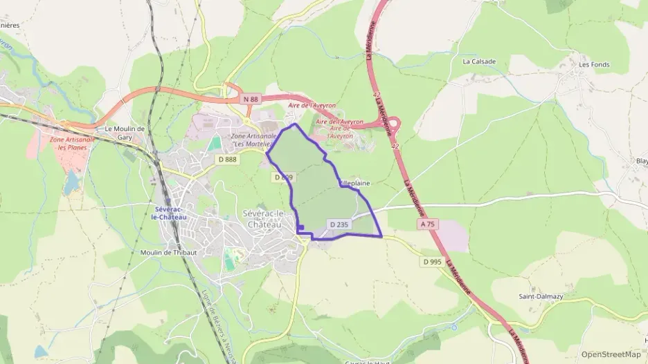 Maison 98 m² trois pièces à vendre à Sévérac d`Aveyron