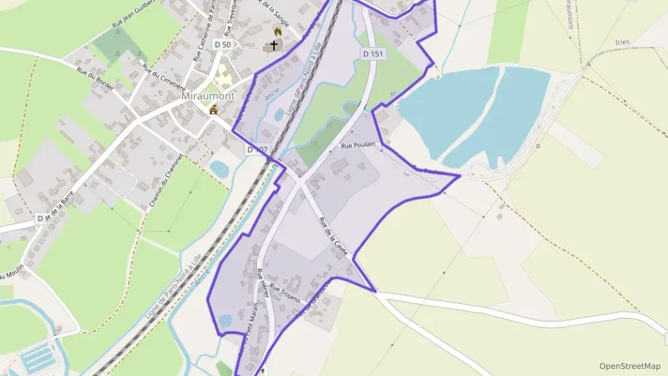 Maison 70 m² quatre pièces à vendre à Miraumont