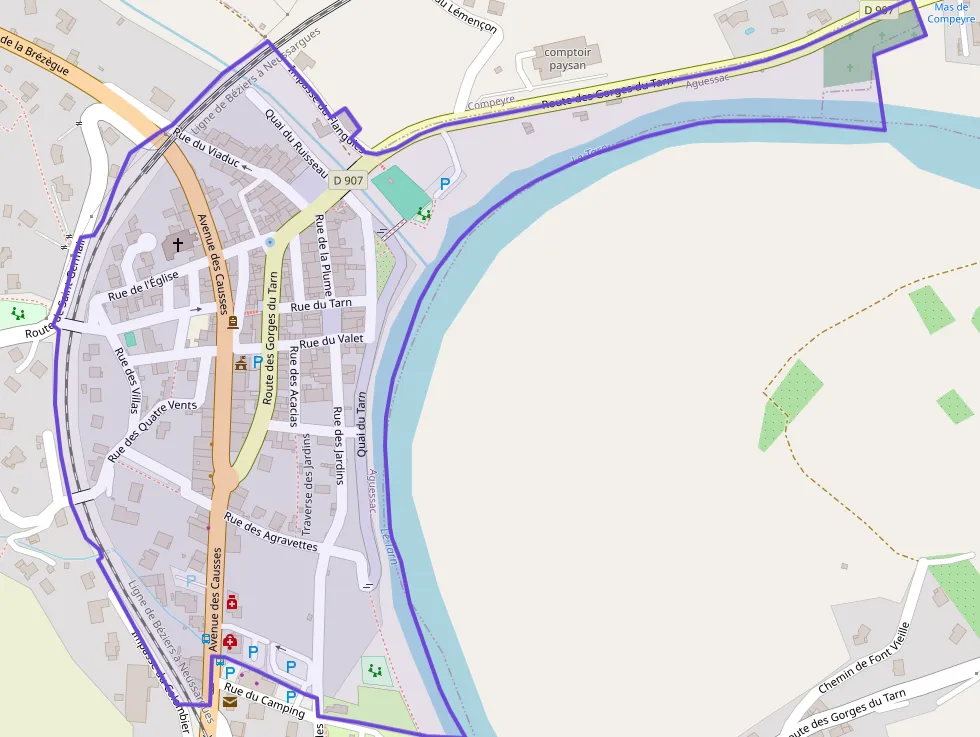 Maison 56 m² trois pièces à vendre à Aguessac