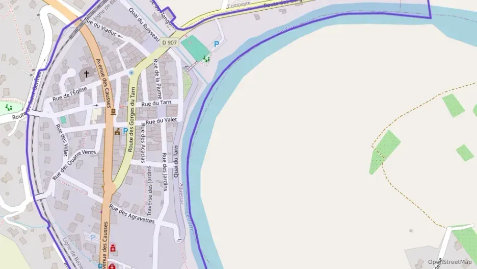 Maison 56 m² trois pièces à vendre à Aguessac Maison 56 m² trois pièces à vendre à Aguessac