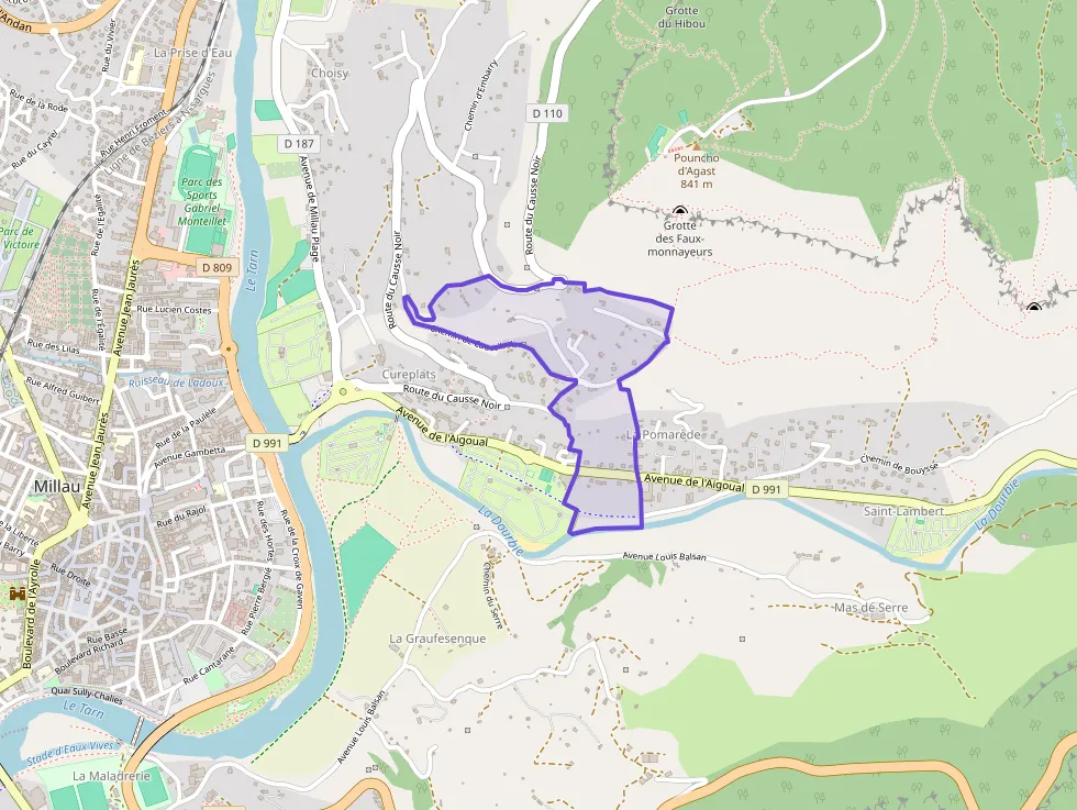 Maison 79 m² trois pièces à vendre à Millau