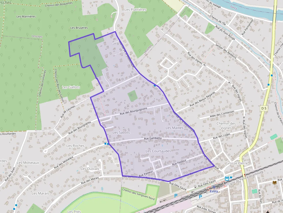 Maison 95 m² quatre pièces à vendre à Esbly