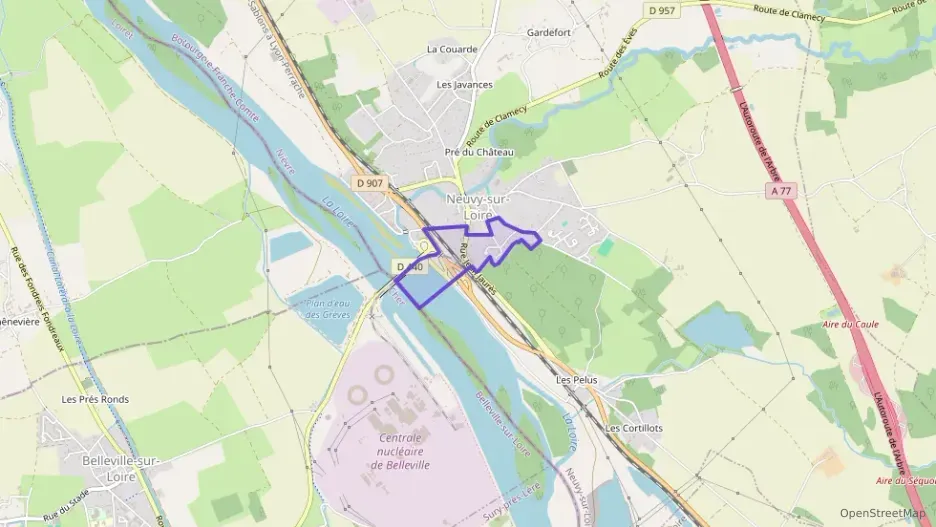 Maison 85 m² quatre pièces à vendre à Neuvy-sur-Loire Maison 85 m² quatre pièces à vendre à Neuvy-sur-Loire