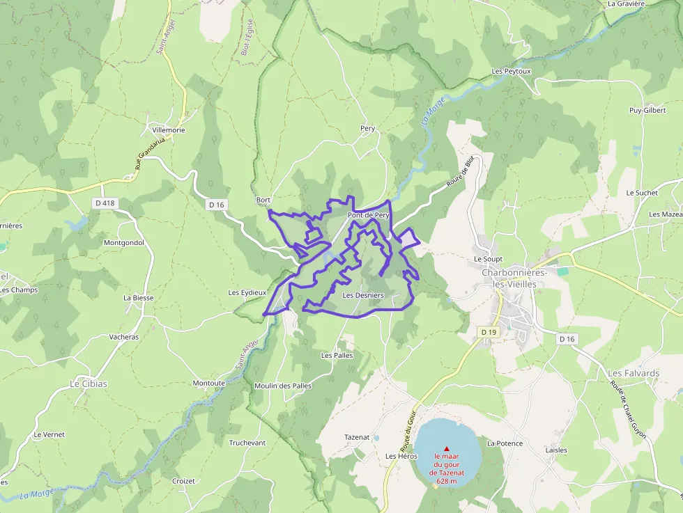 Maison 54 m² deux pieces à vendre à Charbonnières-les-Vieilles