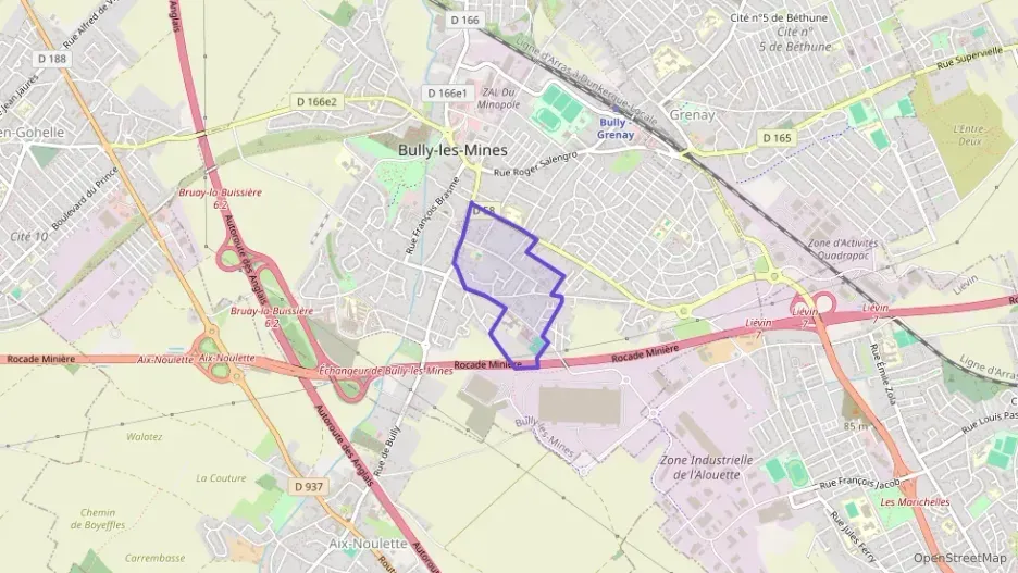 Maison 69 m² quatre pièces à vendre à Bully-les-Mines