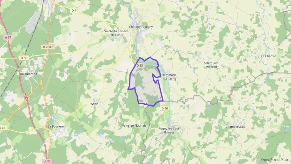 Maison 92 m² deux pieces à vendre à Dammarie-sur-Loing