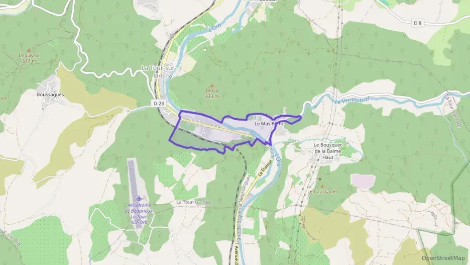 Maison 102 m² cinq pièces à vendre à La Tour-sur-Orb Maison 102 m² cinq pièces à vendre à La Tour-sur-Orb