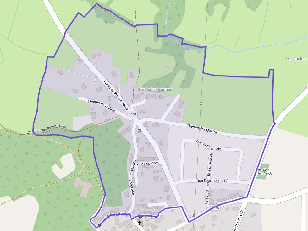 Maison 84 m² quatre pièces à vendre à Saint-Genès-Champanelle