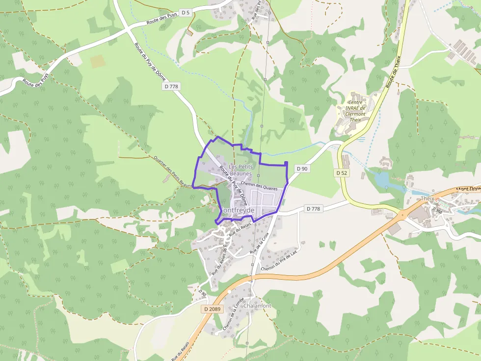 Maison 84 m² quatre pièces à vendre à Saint-Genès-Champanelle