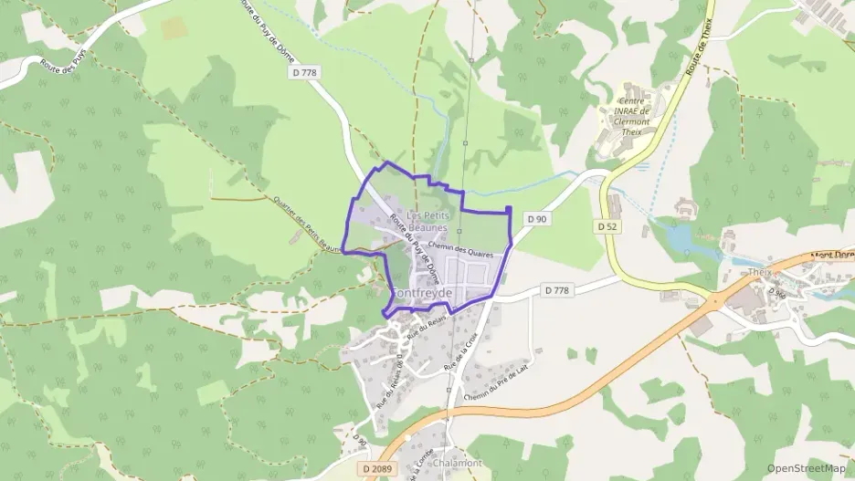 Maison 84 m² quatre pièces à vendre à Saint-Genès-Champanelle