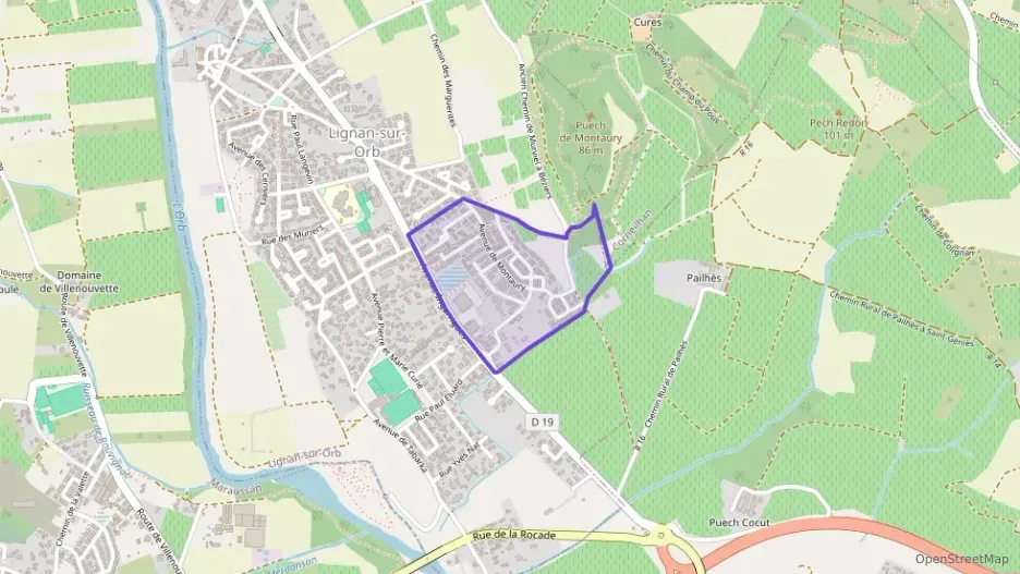 Maison 80 m² quatre pièces à vendre à Lignan-sur-Orb