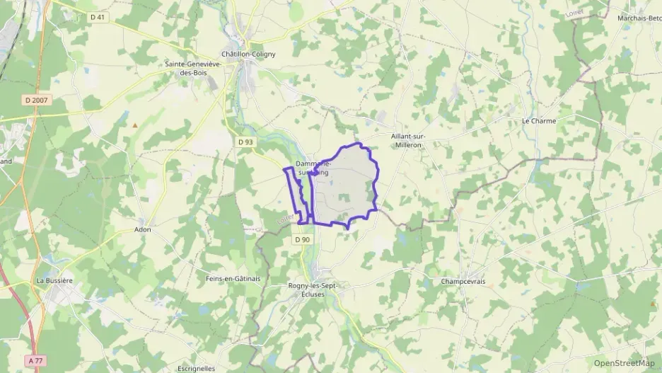 Maison 125 m² cinq pièces à vendre à Dammarie-sur-Loing Maison 125 m² cinq pièces à vendre à Dammarie-sur-Loing