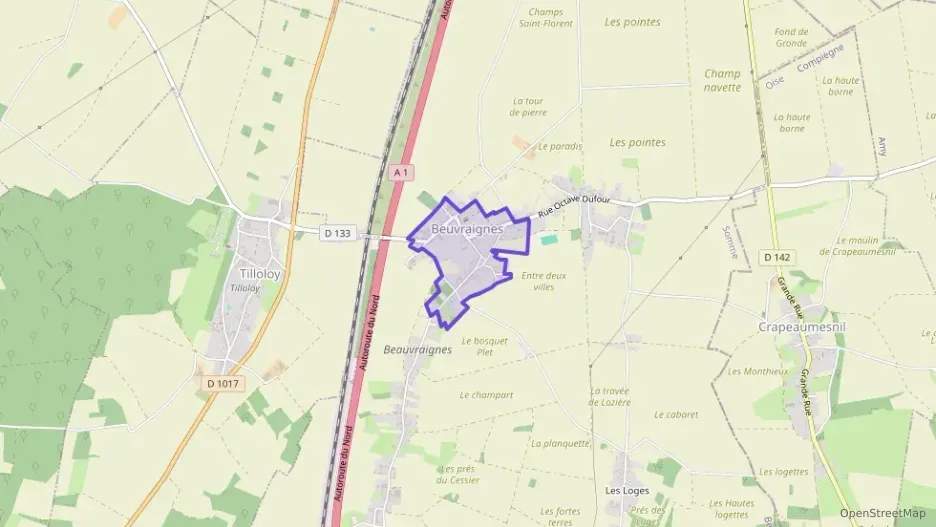 Maison 132 m² six pièces à vendre à Beuvraignes