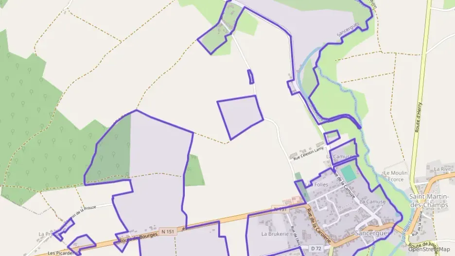 Maison 46 m² deux pieces à vendre à Sancergues Maison 46 m² deux pieces à vendre à Sancergues