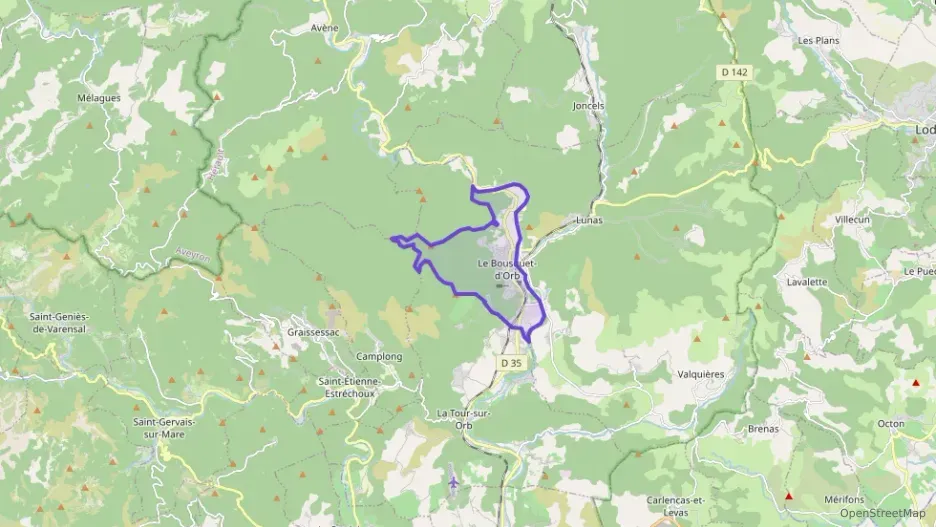 Maison 87 m² quatre pièces à vendre à Le Bousquet-d`Orb Maison 87 m² quatre pièces à vendre à Le Bousquet-d`Orb