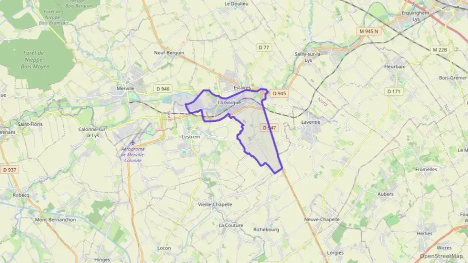 Maison 106 m² quatre pièces à vendre à La Gorgue